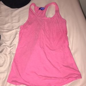 Hot pink tank top